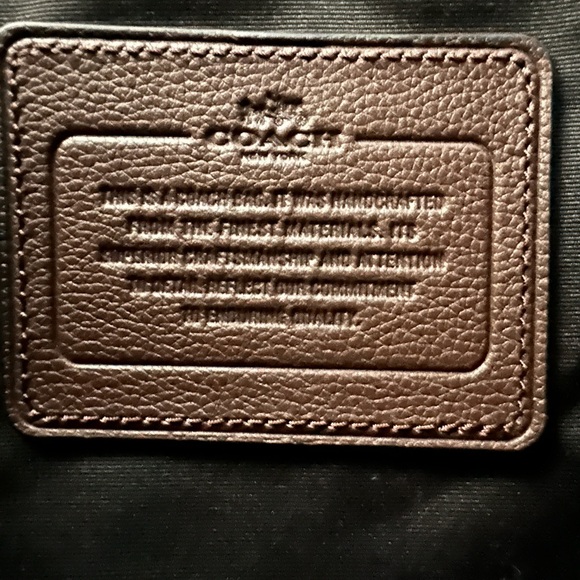 COACH - Brown Leather Messenger Bag - Picture 11 of 12